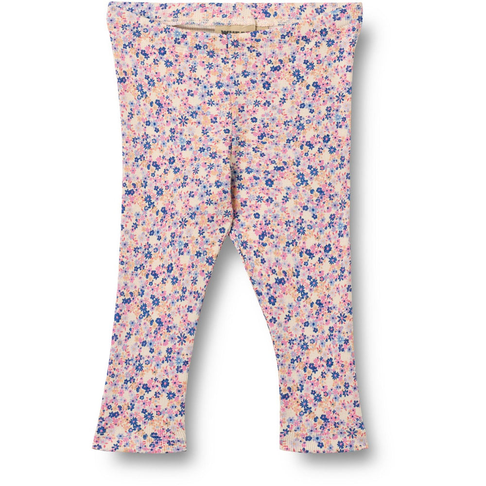 Køb Wheat Pink Blue Flowers Jersey Leggings Jules