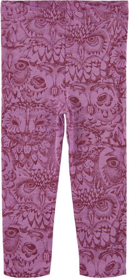 Soft Gallery SGBPAULA OWL LEGGINGS Mulberry