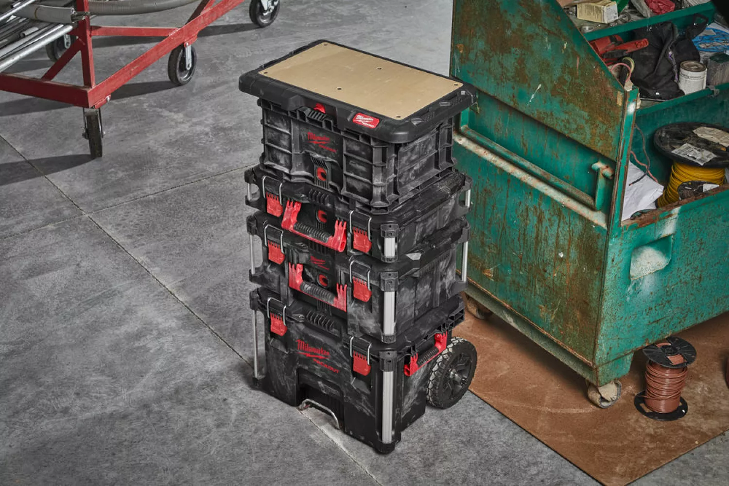 Milwaukee 4932472128 Packout aanpasbaar werkoppervlak - 60 x 650 x 380mm