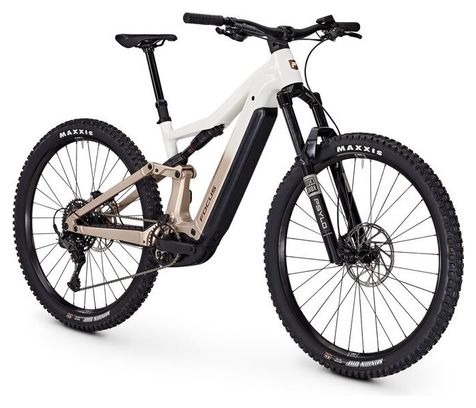 VTT Électrique Tout-Suspendu Focus JAM² 6.7 Shimano Cues 10V 800Wh 29'' Blanc 2025