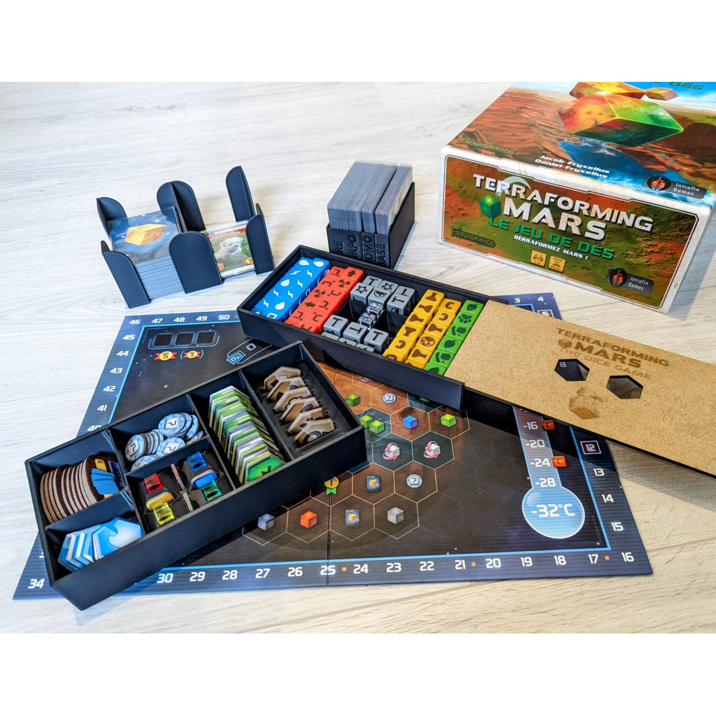 Terraforming Mars Le Jeu de Dés – Insert compatible