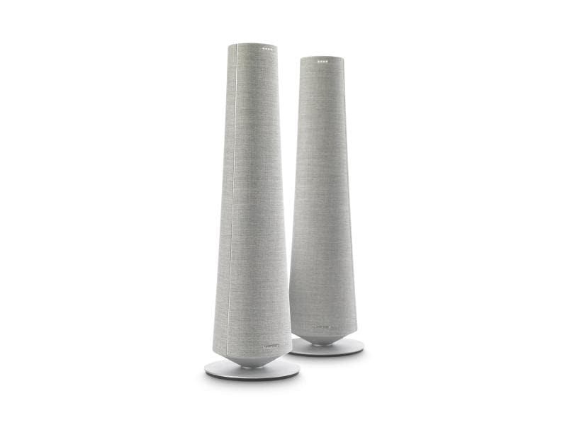 Harman/Kardon Standlautsprecher Paar Citation Tower Grau Intelligenter Standlautsprecher der Premiumklasse für eine beeindruckende Leistung