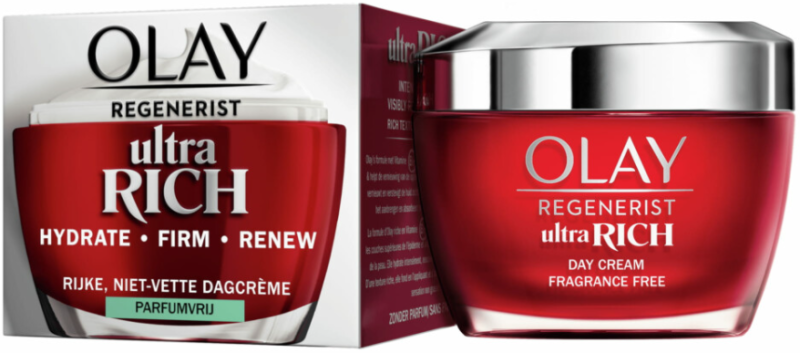 olay Regenerist Ultra Rich Dagcrème Parfumvrij 50ml