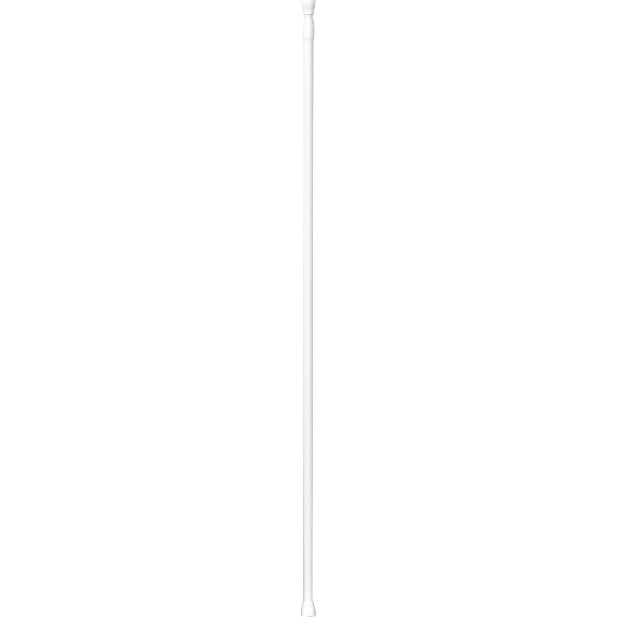 BARRE DE DOUCHE ALUMINIUM 135 250 CM  BLANC