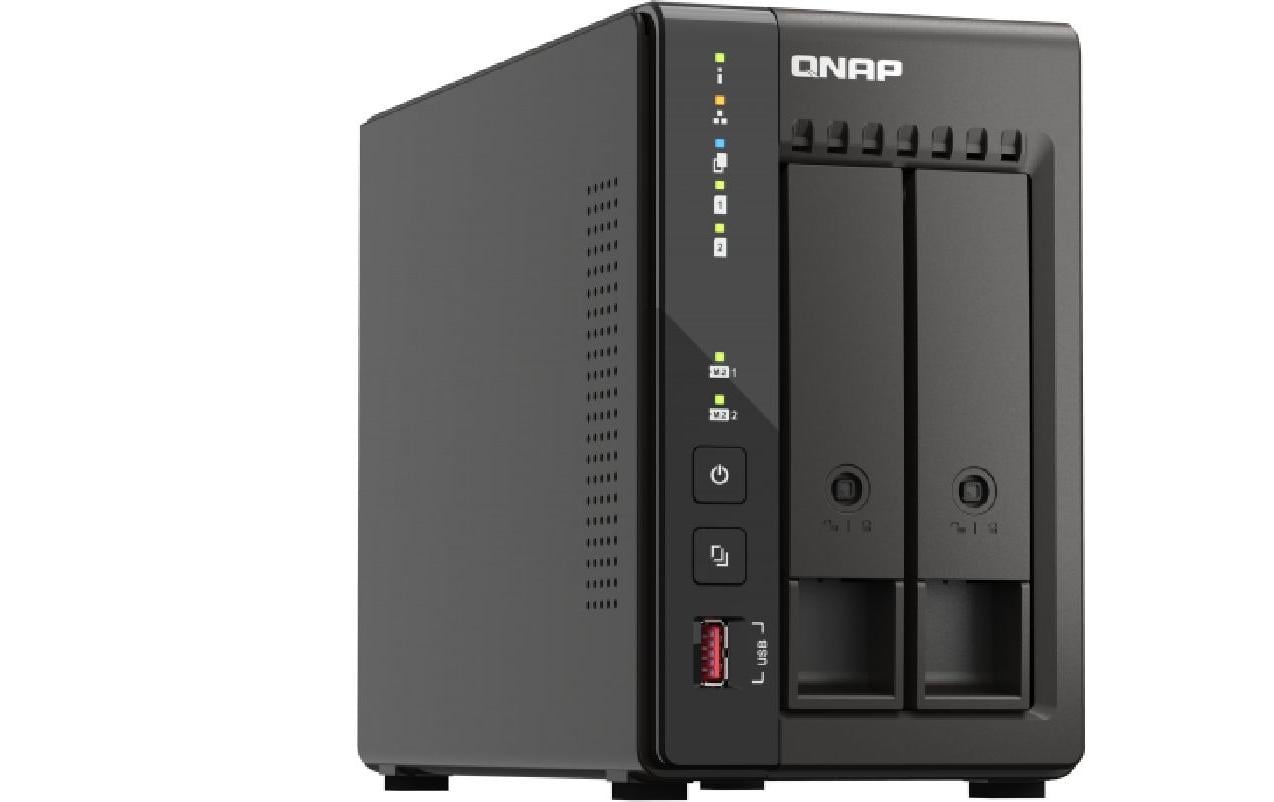 NAS TS-253E-8G 2-bay<br>NAS mit 2 Laufwerkschächten