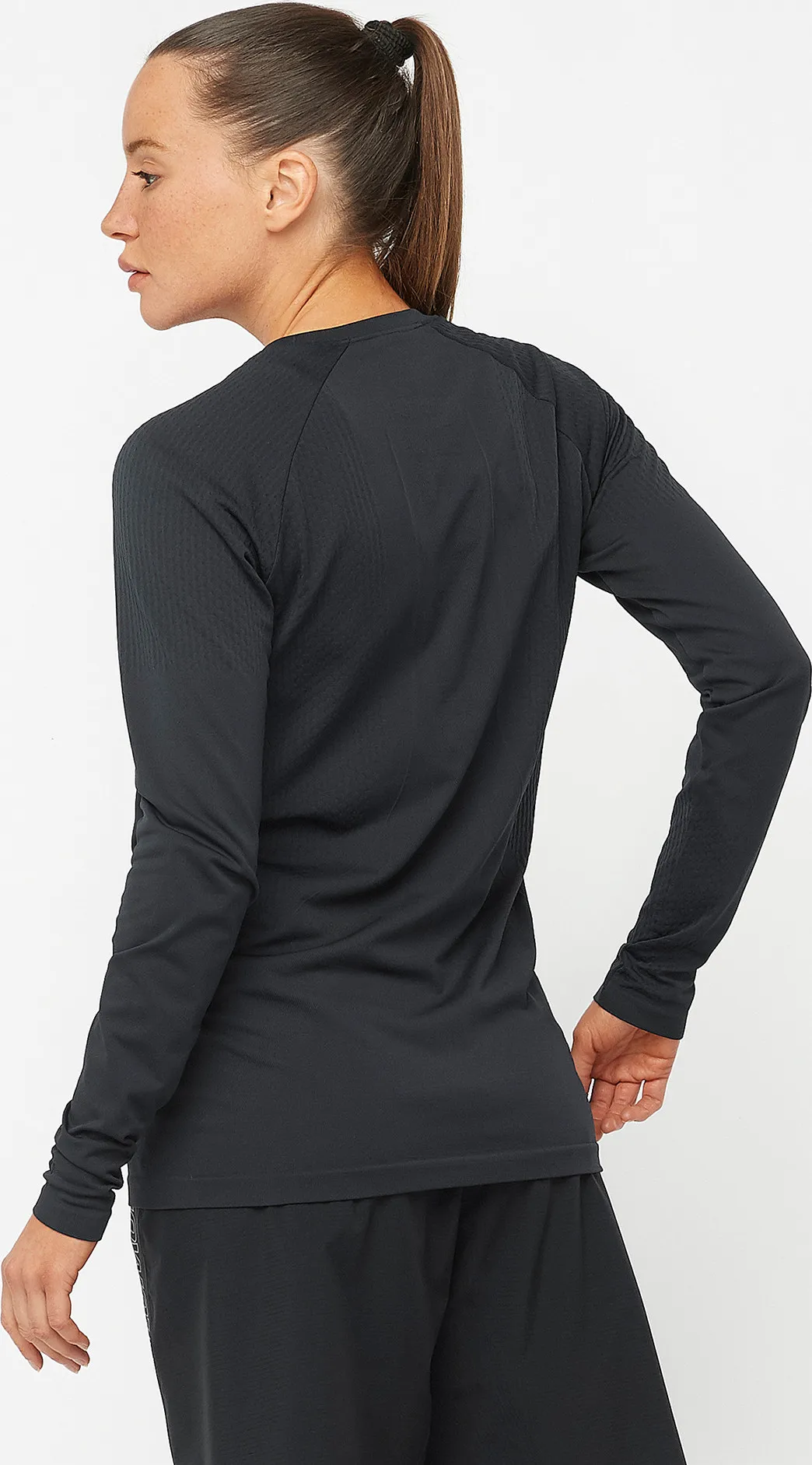 Salomon SENSE LS TEE W Deep Black