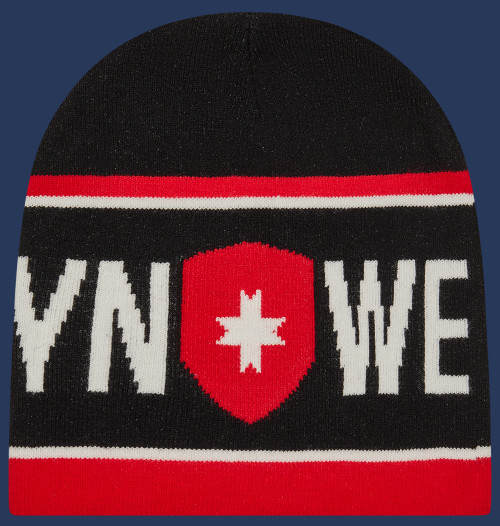 Rock Hat KoNitH, Black/Black/Red