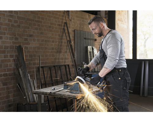 Worx WX812 accu haakse slijper, inclusief 1 accu (4,0 Ah) en lader