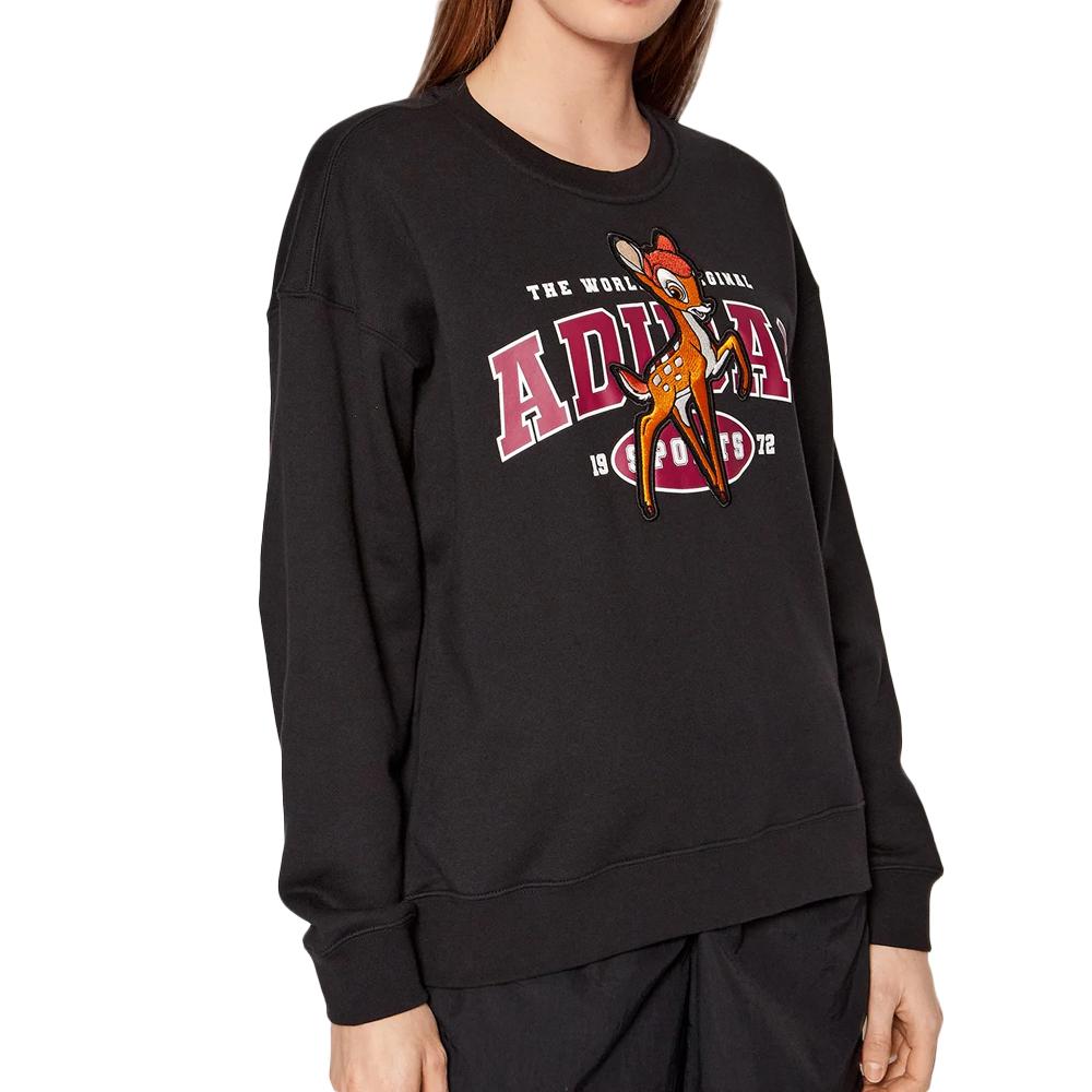 Adidas Sweat Noir Femme Adidas Disney Bambi HE6831
