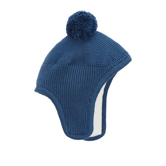 Dino d'Automne Bonnet Tricot   Blue Peacok        de               Marèse