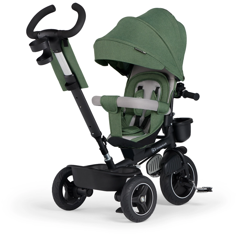 Kinderkraft 5 in 1 Dreirad SPINSTEP, pastel green