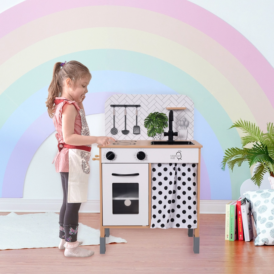 Teamson Kids Spielküche Philly Modern Holzstruktur