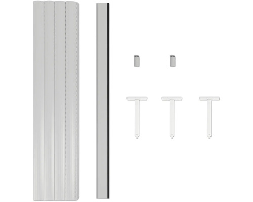 Schellenberg rolluik complete set Systeem Maxi B 1200 x H 1400 mm grijs