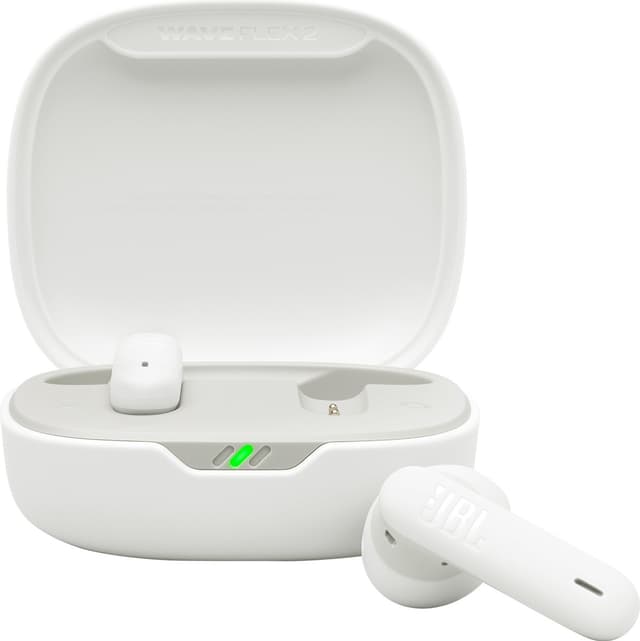 JBL Wave Flex 2 true wireless in-ear høretelefoner (white)