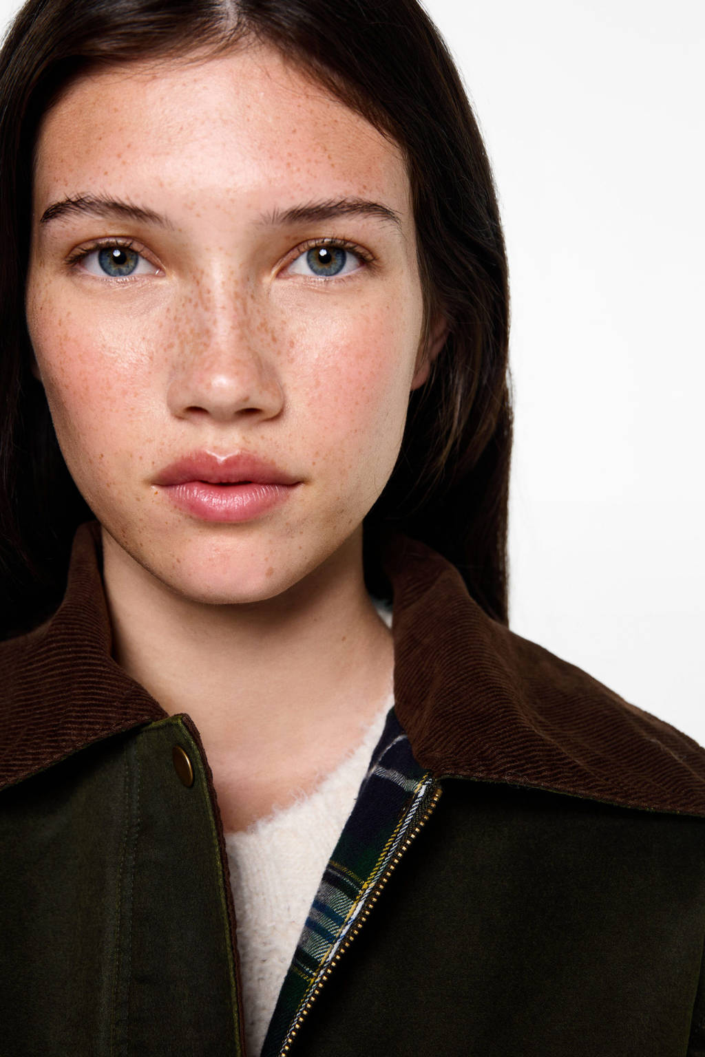 MANGO TEEN tussenjas groen