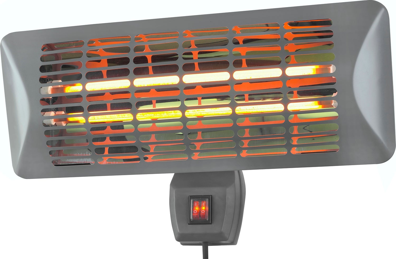 Eurom terrasheater Q-Time 2000 grijs 22 x 50 x 30 cm