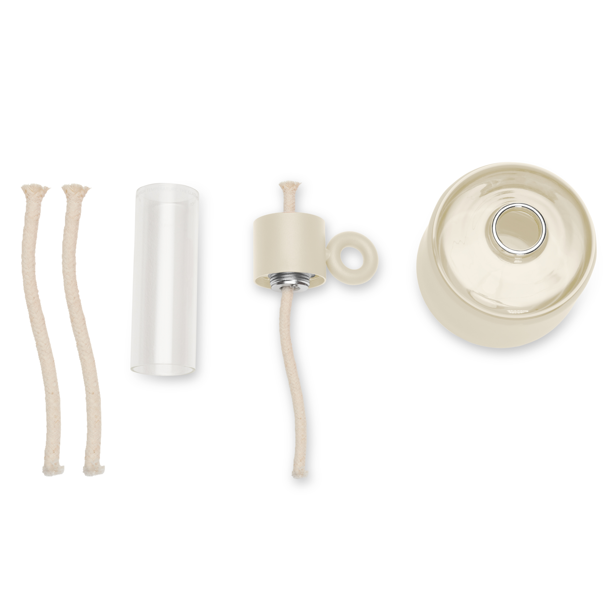 Tafellamp Flamtastique XS creme