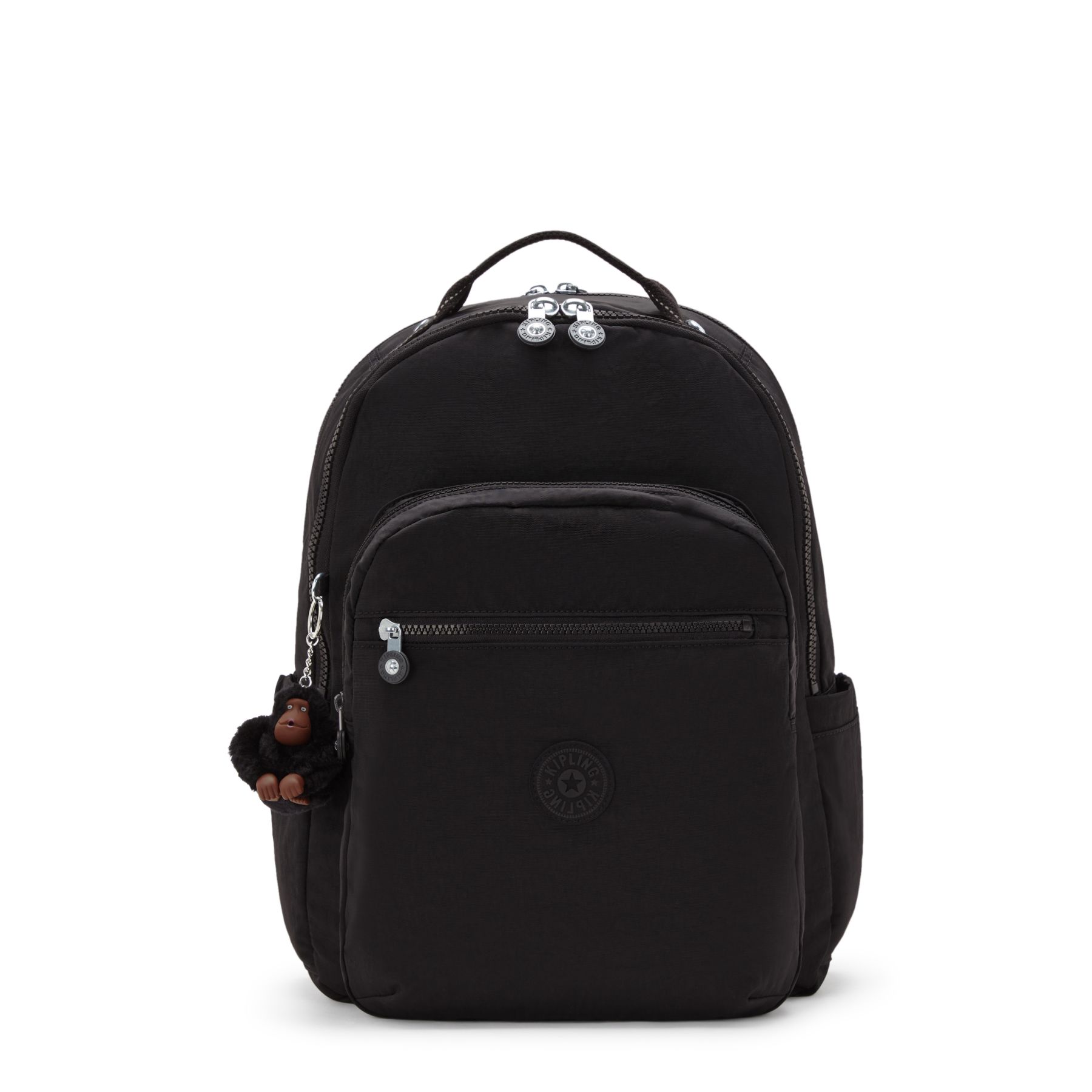 SEOUL LAP Grand sac à dos avec compartiment séparé pour ordinateur portable - True Black