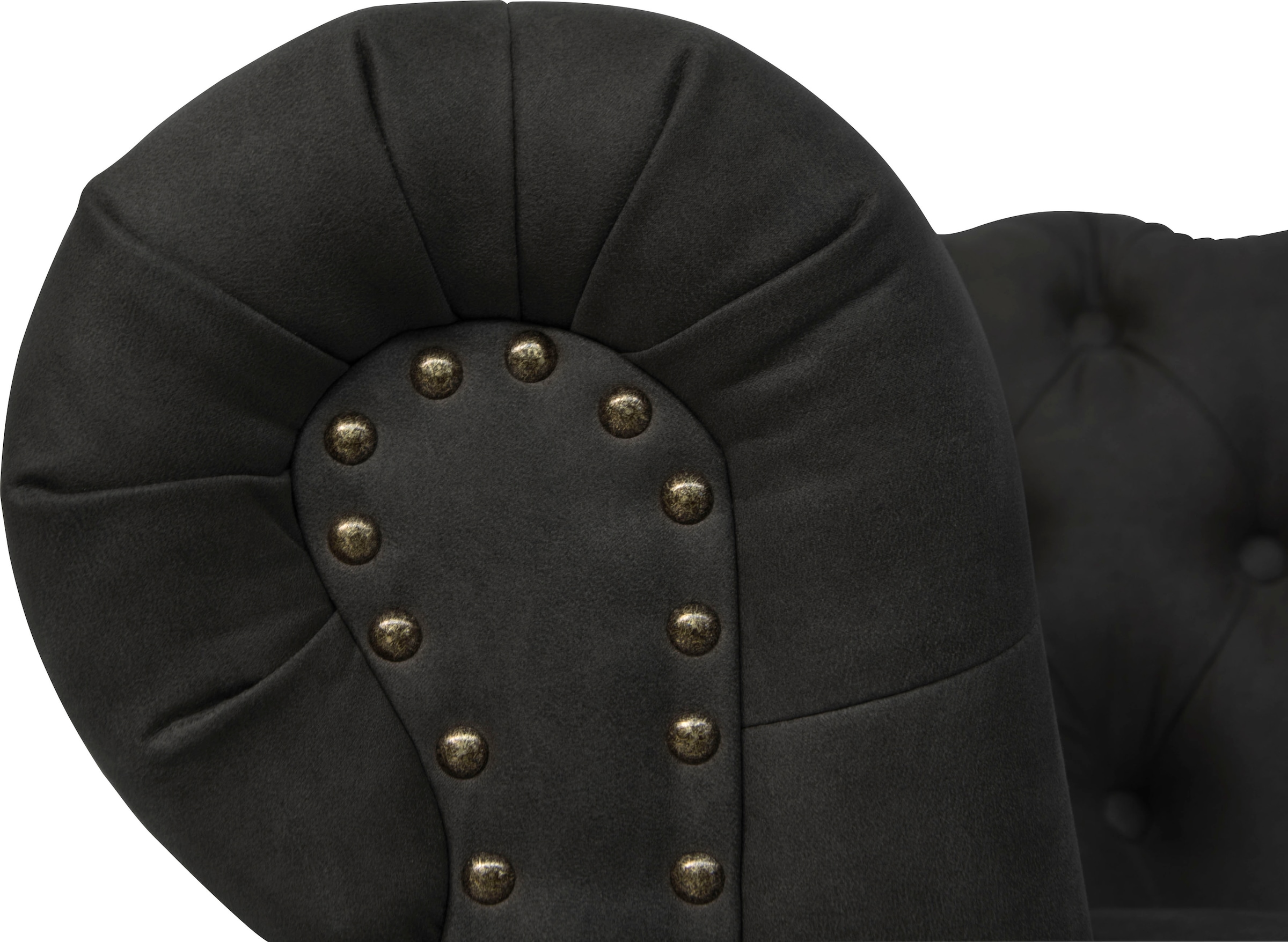 Home affaire Chesterfield-Sessel »Aarburg Sessel« aufwändige Knopfheftung und Ziernägel im Chesterfield-Design