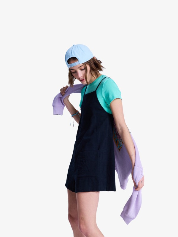 Lavender Haze Combishort Noir Femme