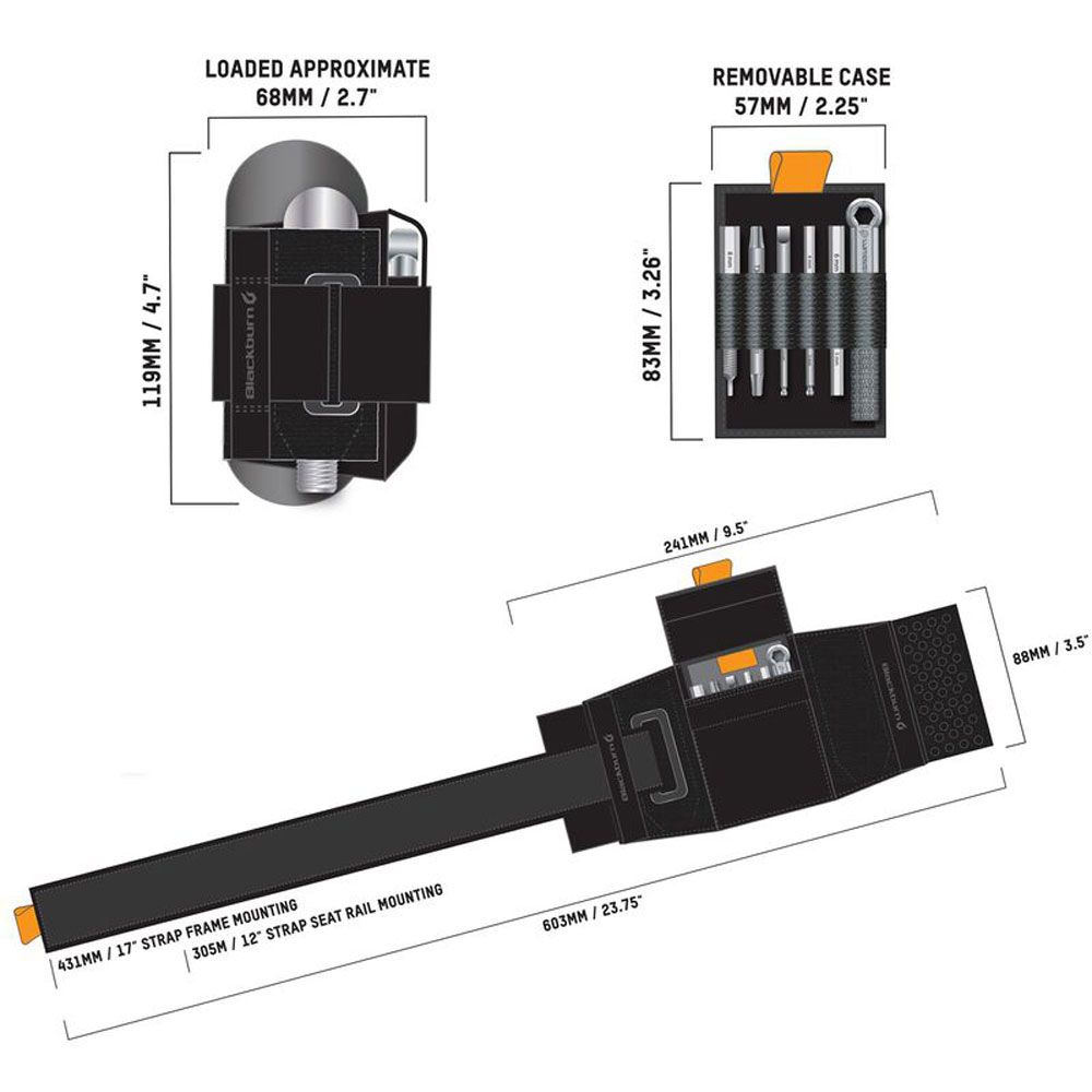 Blackburn Big Switch Wrap Satteltasche mit Multitool kaufen | Bike-Discount