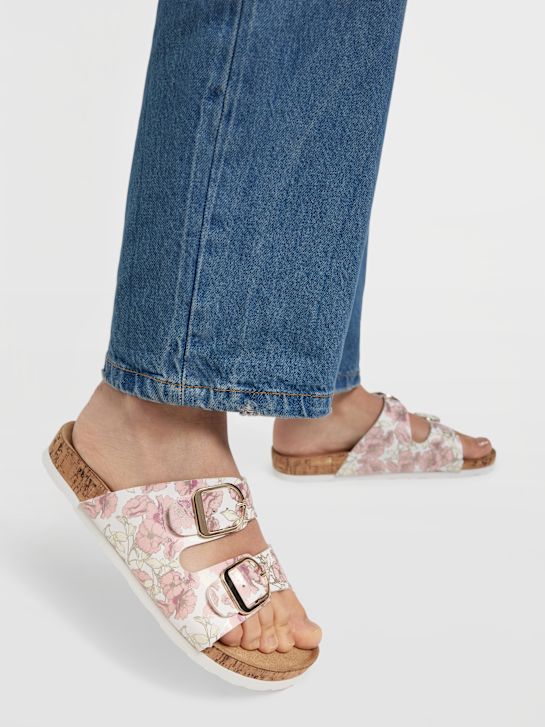 Björndal Tieffussbett-Pantolette Rosa