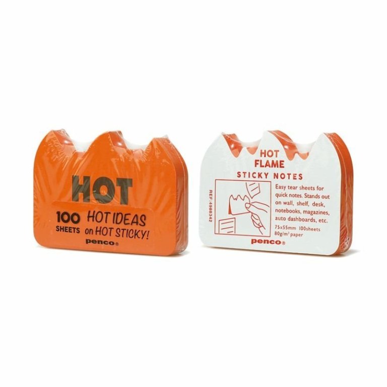 Hot Flame Sticky Notes