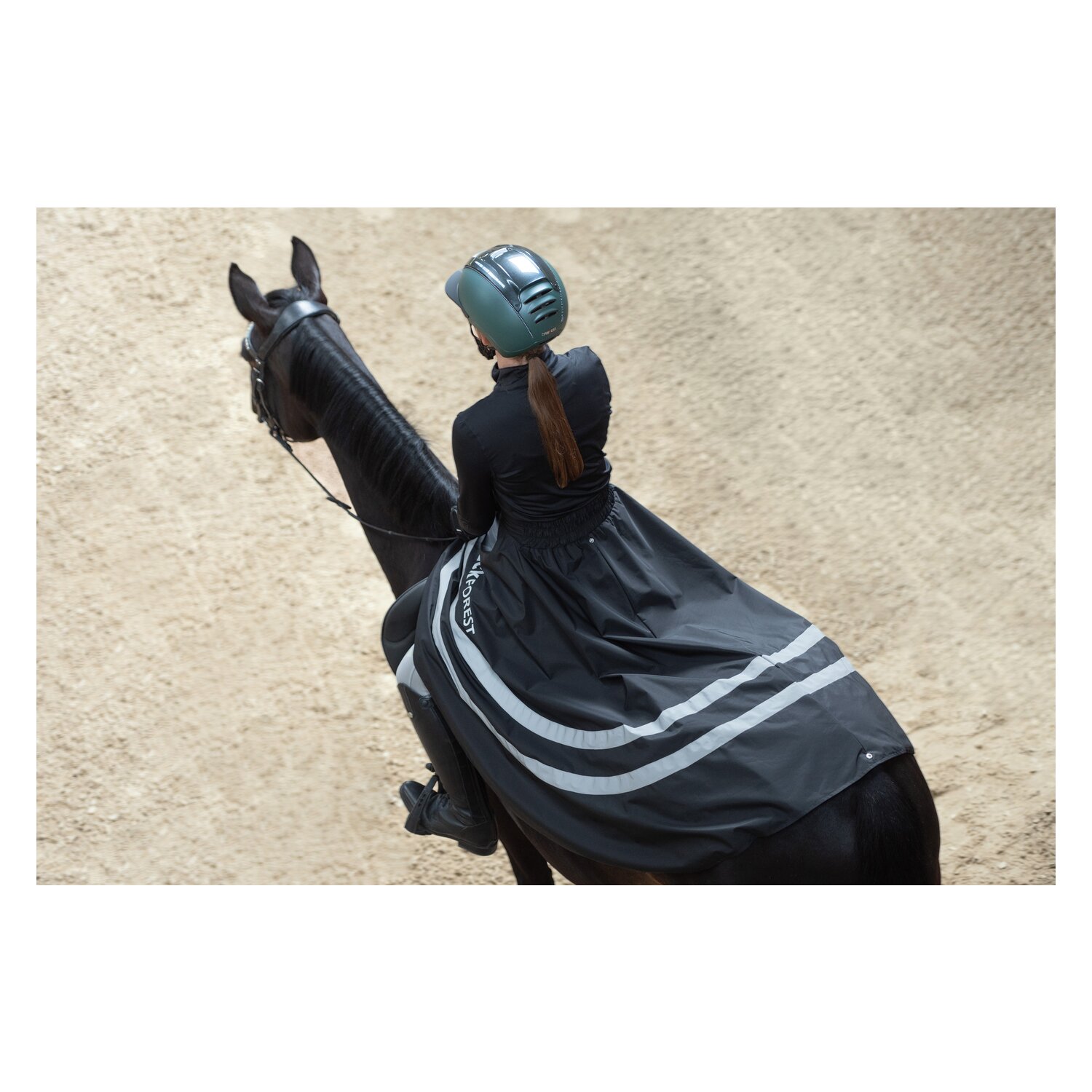 CASCO Reithelm Duell  - smaragdgrün