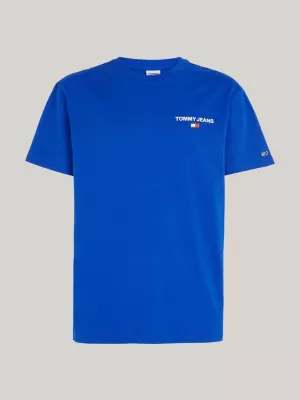 Camiseta clássica com logo nas costas