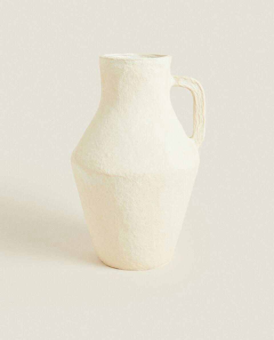 JARRA DE PAPEL MÓCHÉ