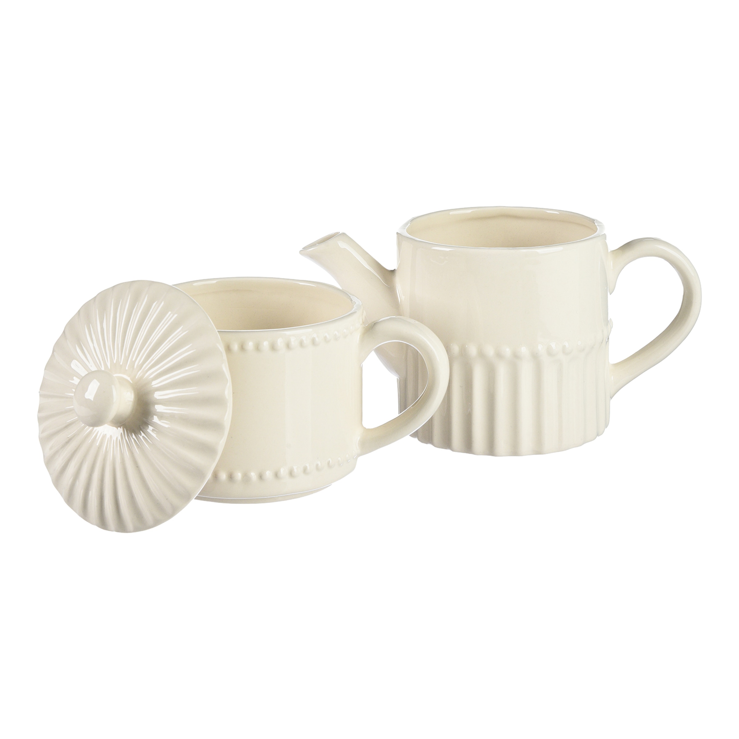 creme, 2-teilig