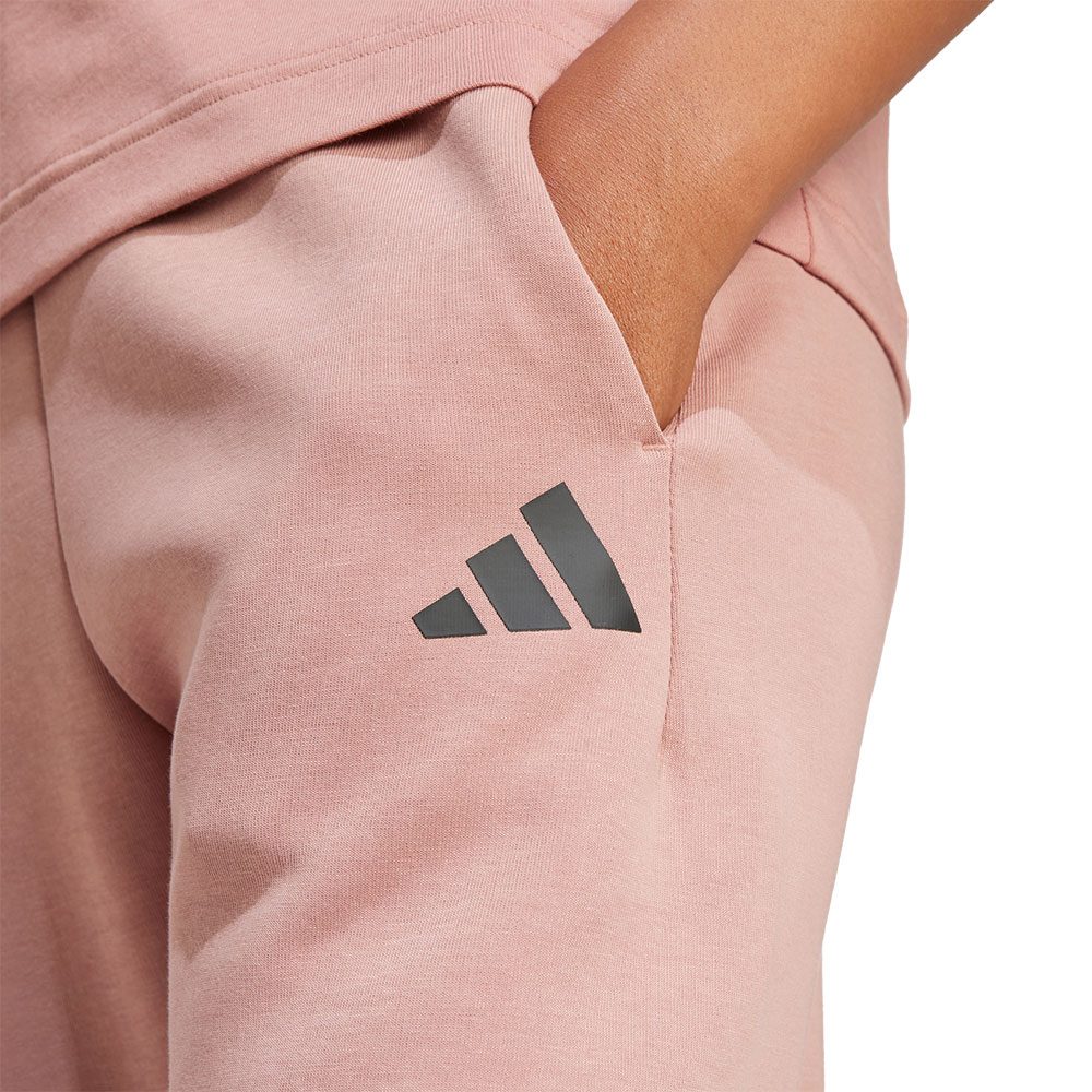 adidas Future Icons 3-Streifen Hose Damen warm clay