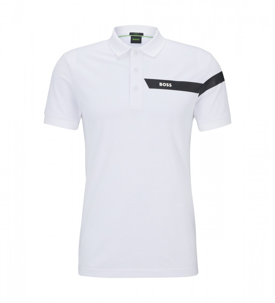 BOSS Polo Paule branco