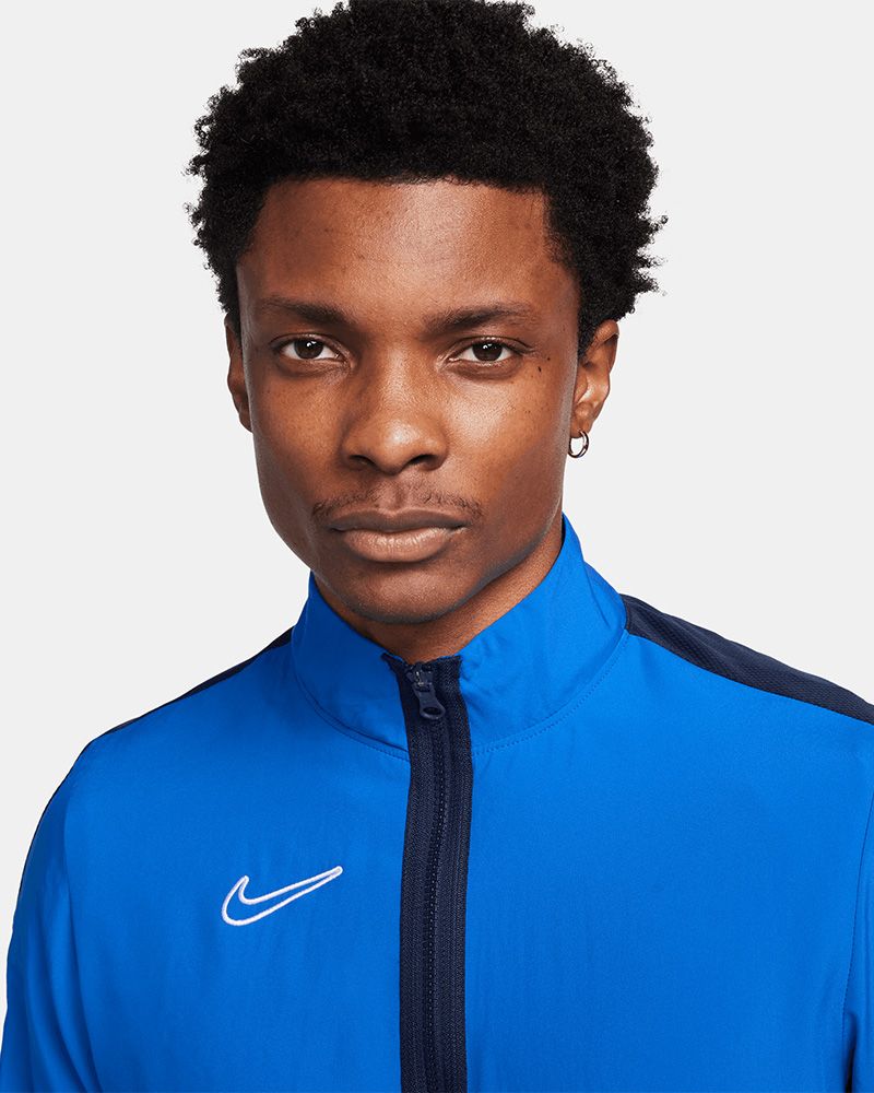 Veste de survêtement Woven Nike Academy 23 Bleu Marine & Bleu Royal pour homme