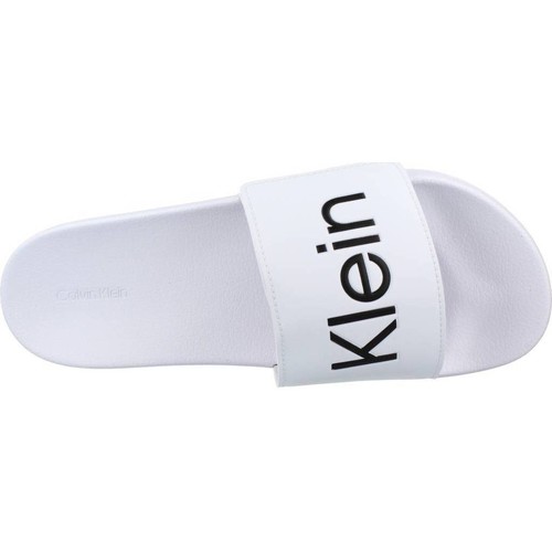 Calvin Klein Jeans - POOL SLIDE ADJ Blanco