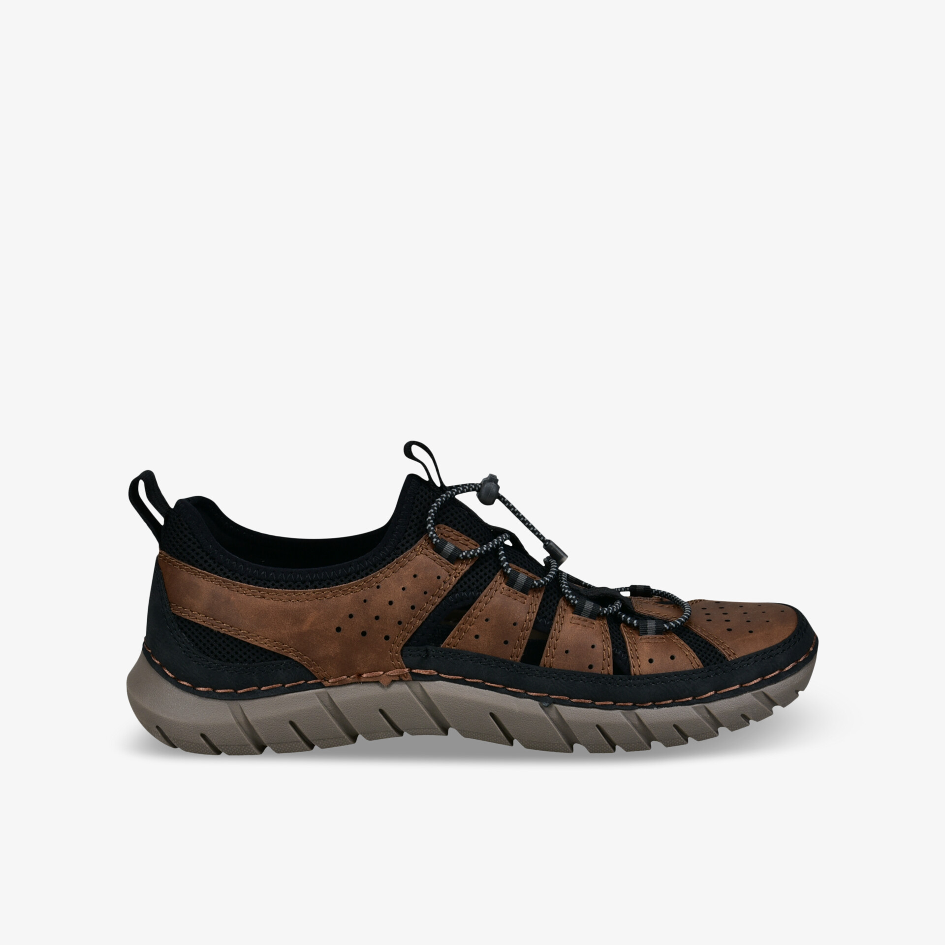 bugatti Herren Halbschuhe braun