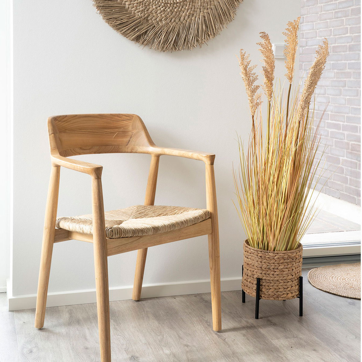 Bloempot Line Naturel