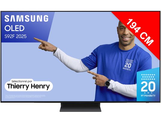 SAMSUNG - TV OLED 4K 194 cm TQ77S92F