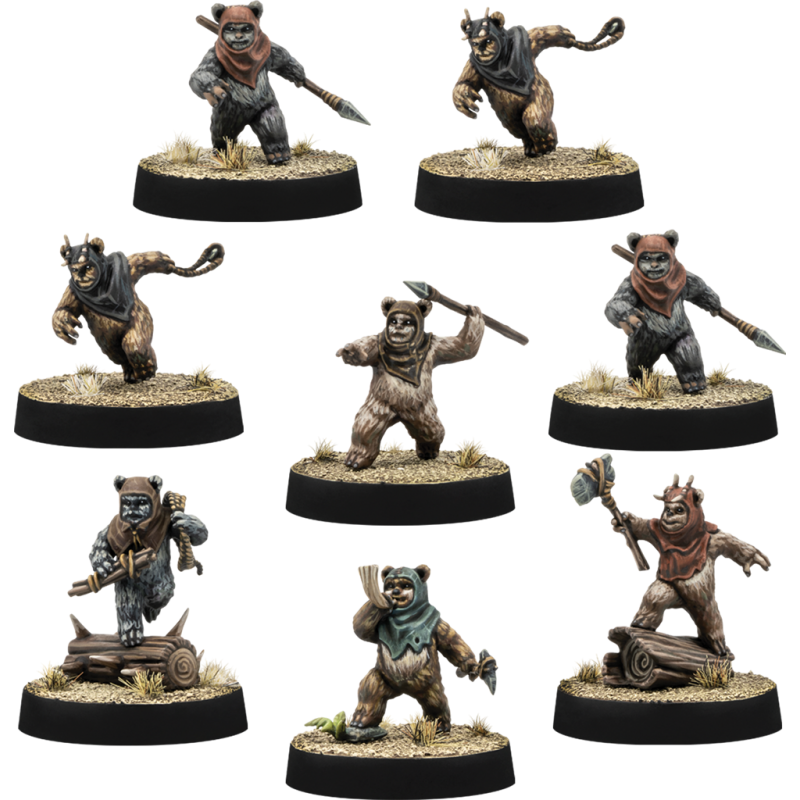 Star Wars Légion - Guerriers Ewok - Extension d'Unité
