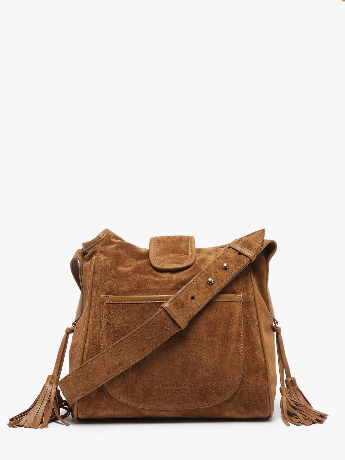 Sac bandoulire Jim cuir GREAT BY SANDIE