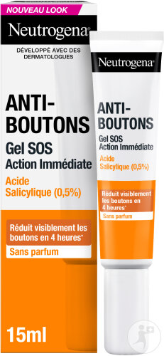Neutrogena Gel SOS Anti-Boutons Action Immédiate 15ml