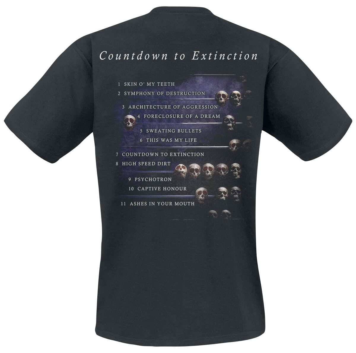 Countdown To Extinction | Megadeth T-Shirt Manches courtes
