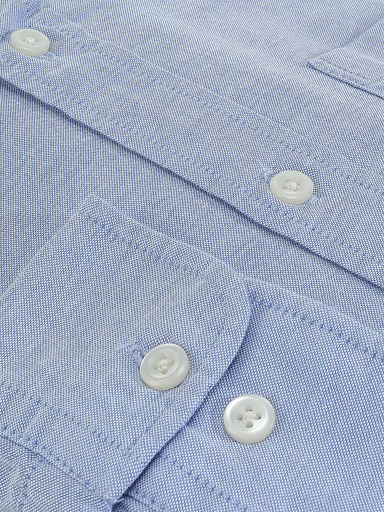 SELECTED Hemd blau