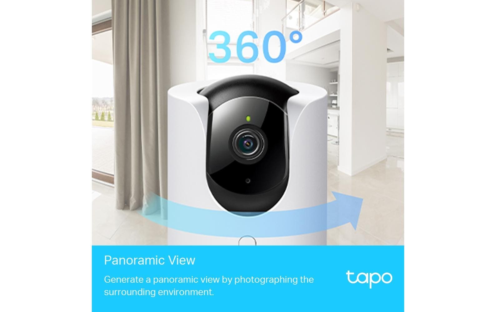 Netzwerkkamera Tapo C225Schwenken/Neigen AI Home Security Wi-Fi Kamera