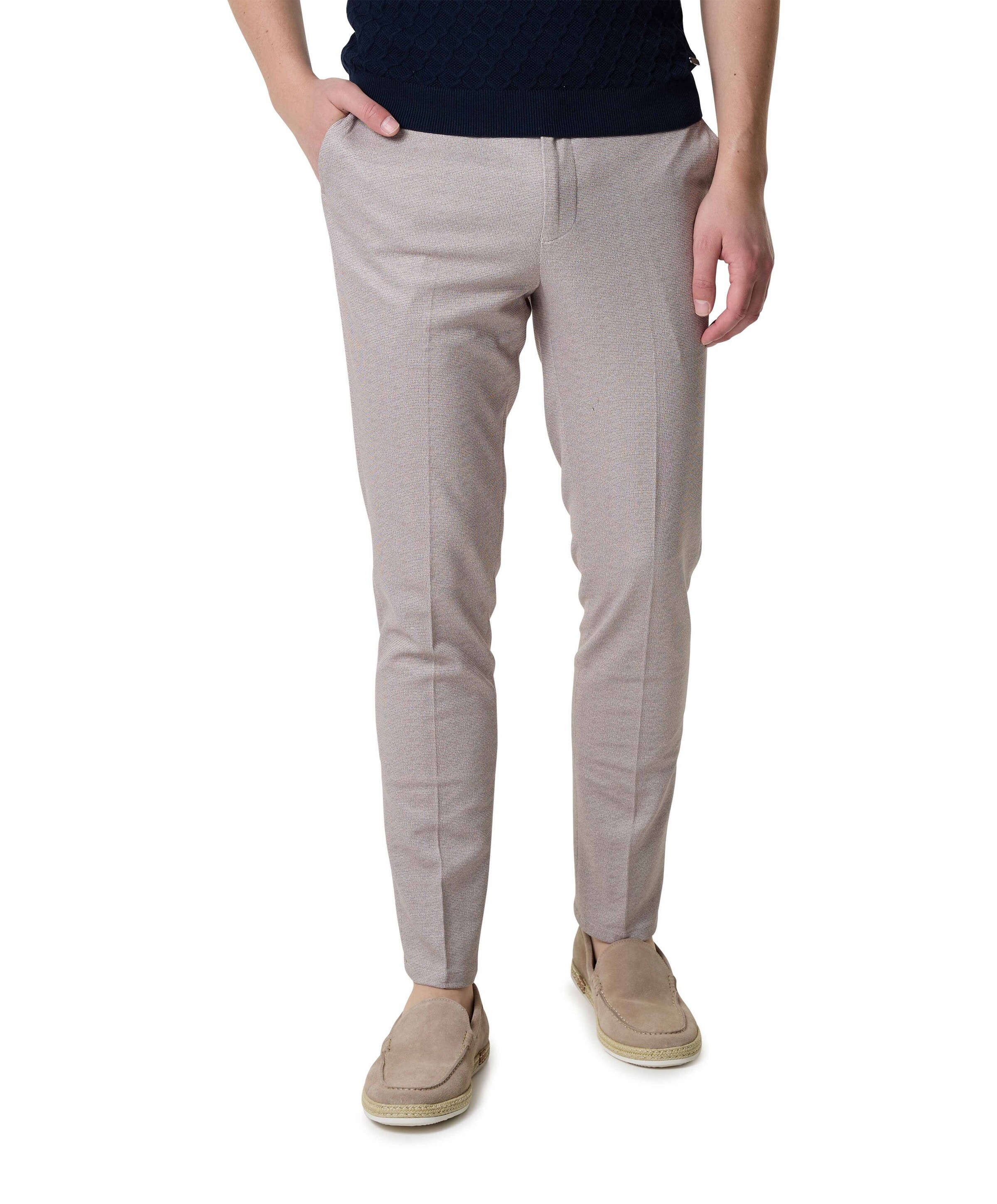 A Fish Named Fred Structure heren pantalon beige
