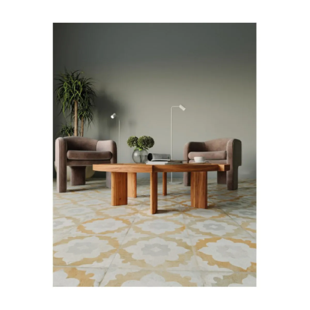 INSPIRED Lampadaire Sal Sable Noir