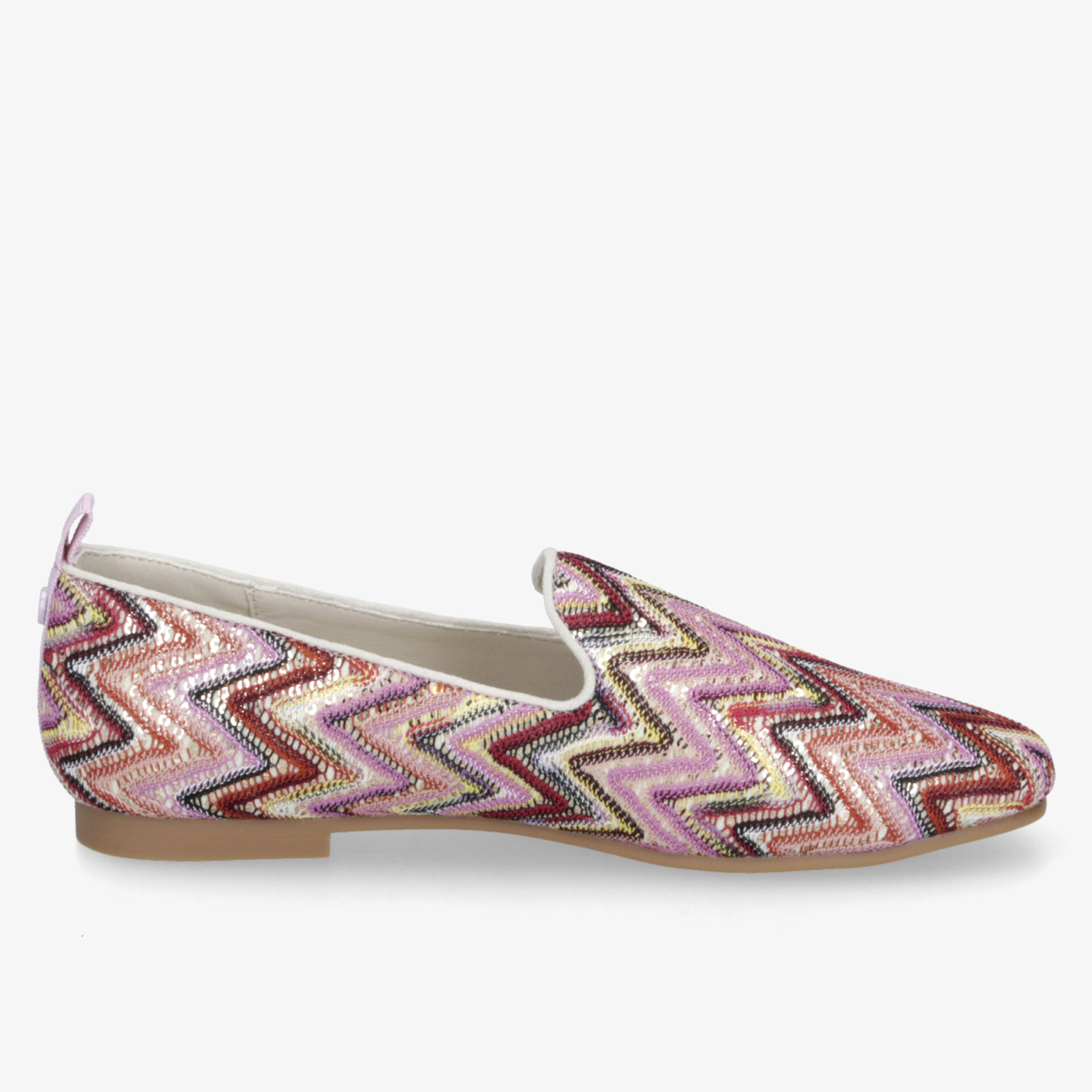 la strada Damen Slipper rosa