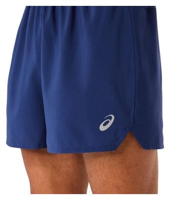 Short Asics Road 5in Bleu Homme