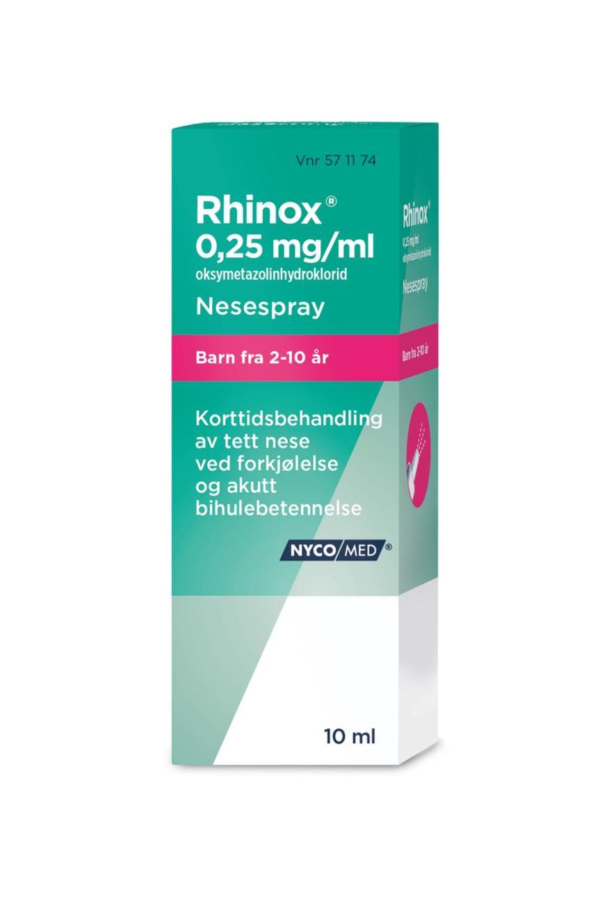 Rhinox Nesespray 0,25mg/ml