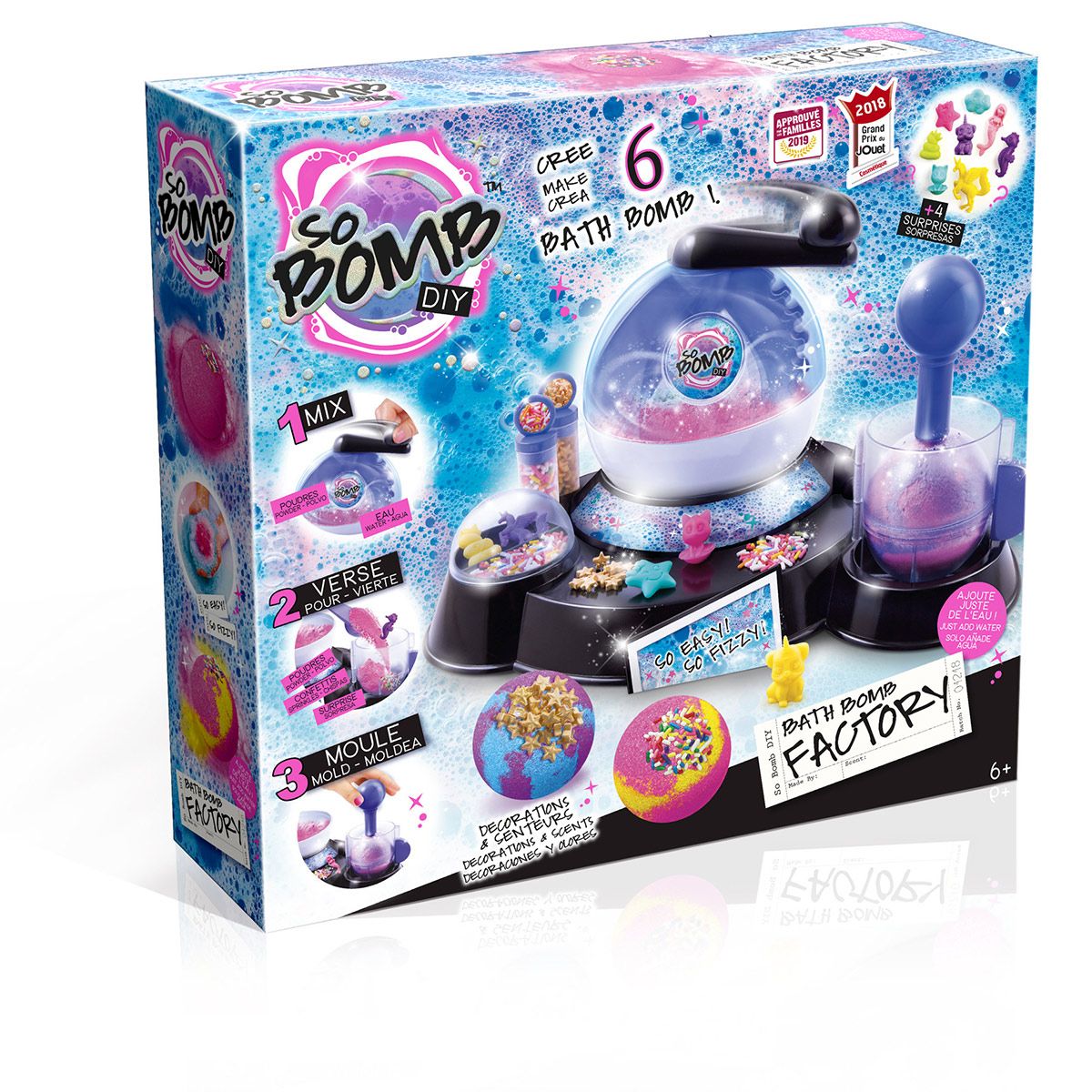 Bath bomb factory